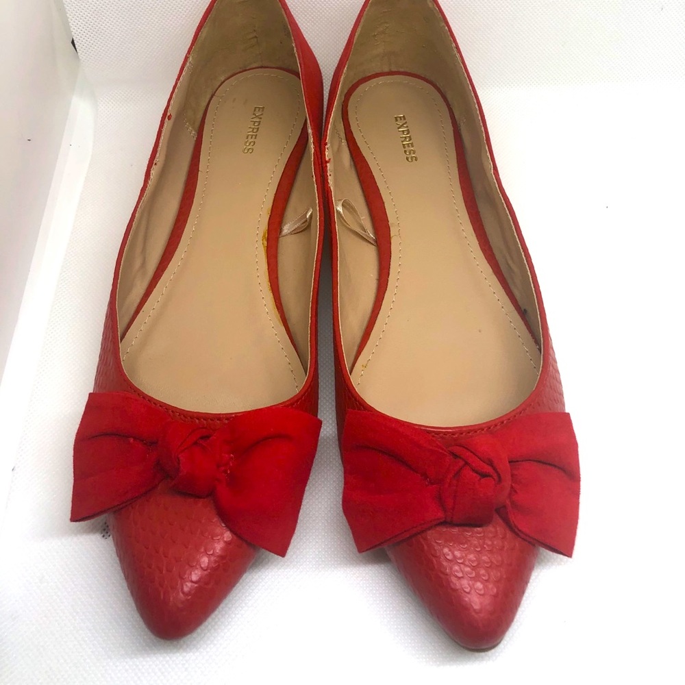 Express Bowtie Flat Shoes